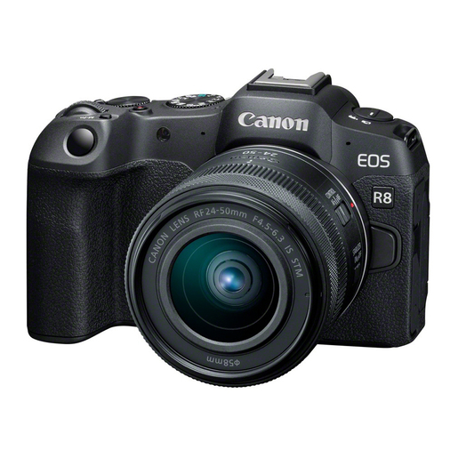 Canon EOS R8 Body + RF 4,5-6,3/24-50 mm IS STM / abzgl. 200,- Sofortrabatt 31.07.24 / EOS-Plus-X-Aktion / Sommer-Aktion