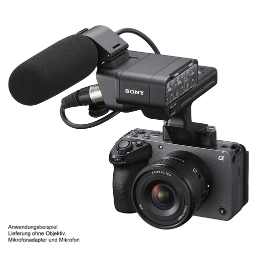 Sony ILME-FX30 Kit mit Griff, Camcorder mit E-Mount System / Kundencashback 200,- bis 31.07.24