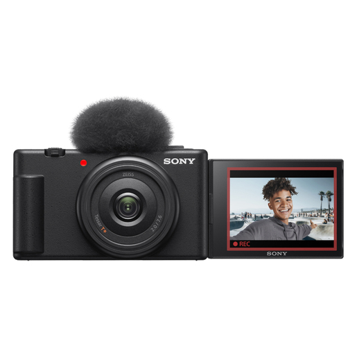 Sony ZV-1F Vlog Kamera, schwarz