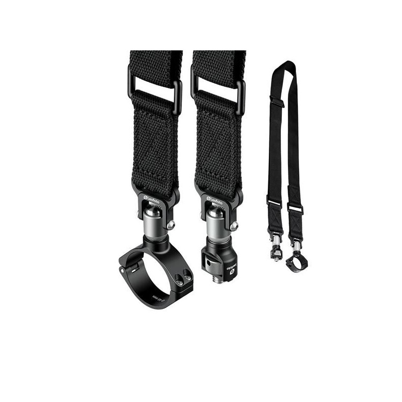 Leofoto Stativtragegurt Strap-36LM mit QD-1 QR, QDM-2 3/8" und QDC-36 Schelle