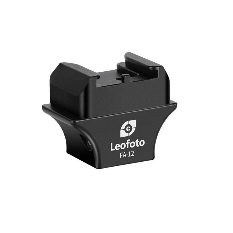 Leofoto QR Adapter FA-12 Basis 1/4" + FA-10 Blitzschuh